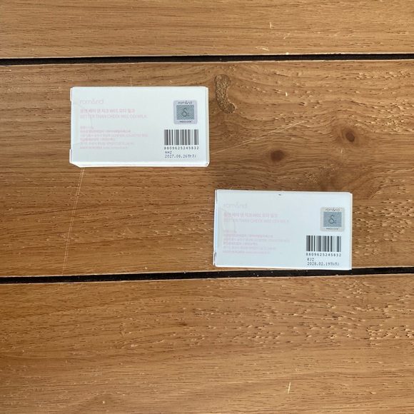 Rom&nd NWT Duo - Better than cheek, W01 Odi Milk, 4g. - Picture 3 of 7